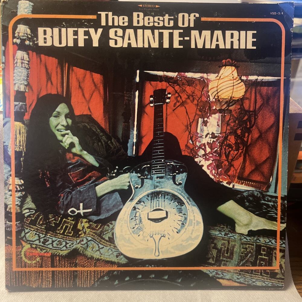 BUFFY SAINTE-MARIE The Best Of... VANGUARD 2XLP VG++ gatefold ULTRASONIC CLEAN!!